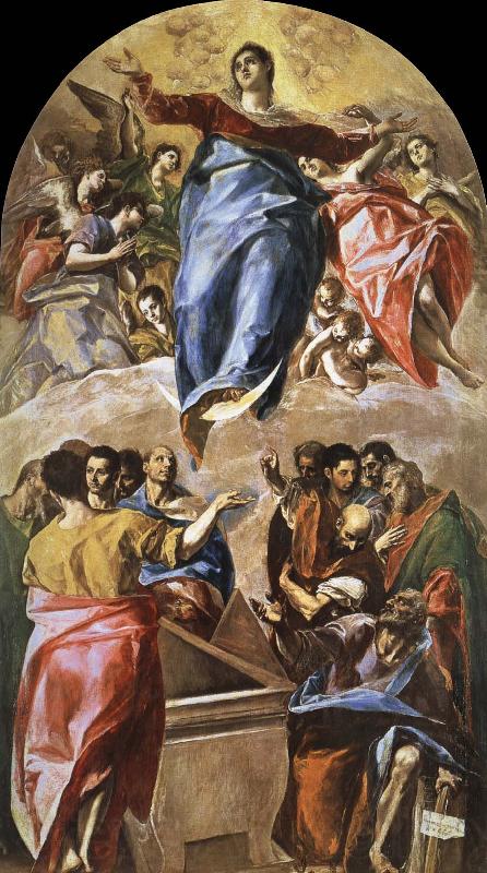 El Greco The Assumption of the Virgin